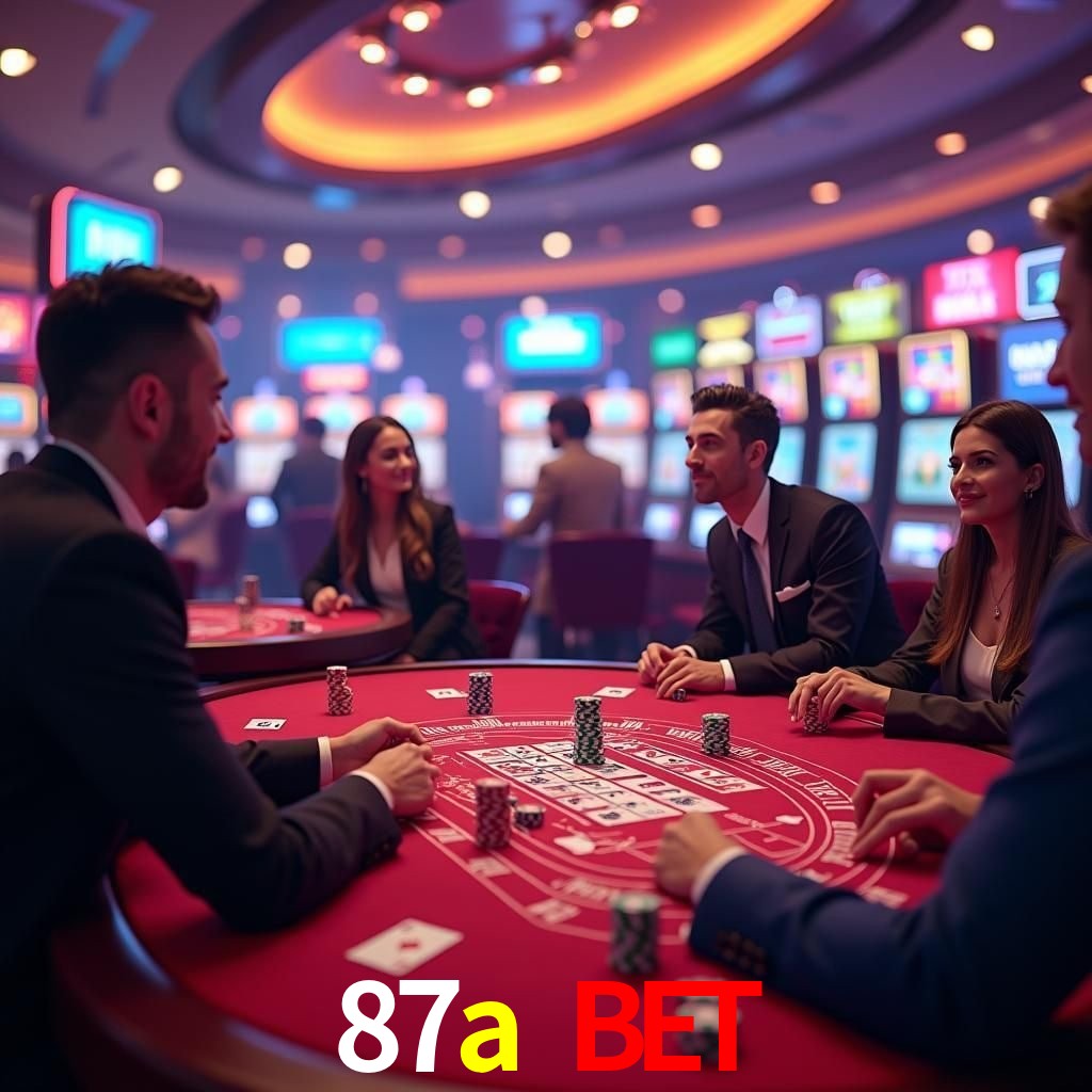Interface do App 87a bet